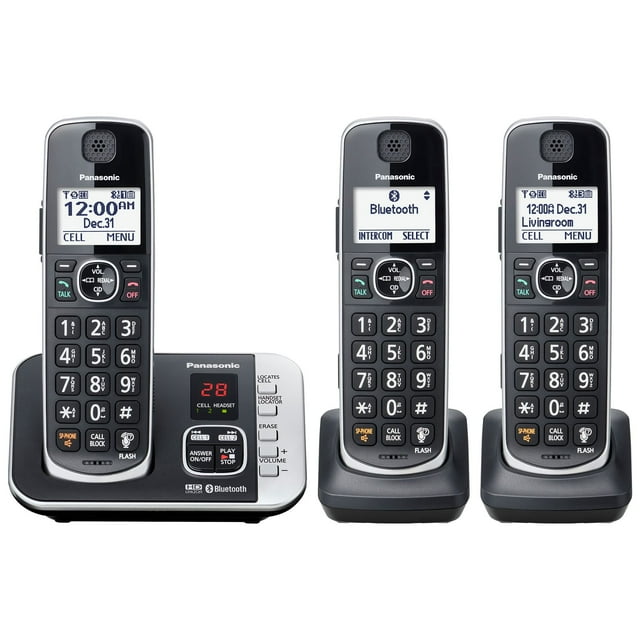 Sistema telefónico inalámbrico Panasonic Link2Cell KX-TGE663B