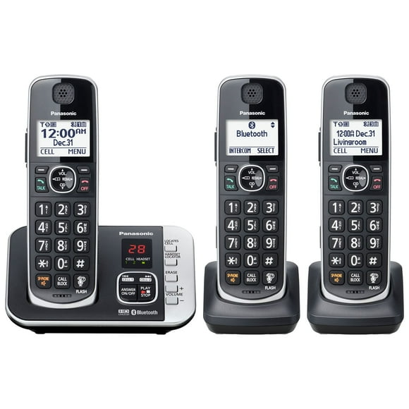 Sistema telefónico inalámbrico Panasonic Link2Cell KX-TGE663B
