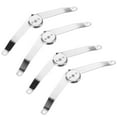 thumbnail image 6 of WHAMVOX  4 Pcs Cabinet Door Hardwares Lid Support Hinge Supports Silver, 6 of 8