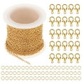 thumbnail image 4 of PRETYZOOM 1 Set Jewelry Chains Link Chains Necklace Bracelet Chains Craft Chains Open Jump Rings Lobster Clasps, 4 of 4
