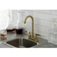 thumbnail image 3 of Kingston Brass KB8497FL Bar Faucet, Brushed Brass, 3 of 5