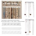 thumbnail image 5 of OTVIAP Jewery Organizer, Jewery Wall Hook,Necklace Ring Earrings Accessory Display Jewery Organizer Wall Hanging Display Hook Holder, 5 of 7