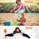 thumbnail image 4 of Pala para niños, juguetes de arena, 2 juegos, pala de nieve grande de 36cm, pala de plástico para niños para playa, 4 of 5