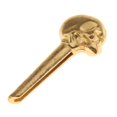 thumbnail image 3 of 6 piezas de acero inoxidable para guitarra Studs Skull Decor for Guitar Gold Sunnimix Pasadores de puente de guitarra acústica, 3 of 8