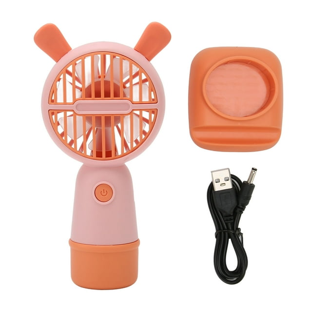 Ventilador de mano Mini portátil USB recargable refrigerador de mano ventilador de escritorio accionado silencioso