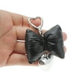 thumbnail image 4 of Unique Bargains 1 Pc Handbag Charms Keychains Bow Heart Buckle Bag Accessories Black, 4 of 5