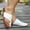 White, variant on MLCDZ Womens Wedge Flip Flops Flatform Sandals Bunion Corrector Ladies Clip Toe Slippers Summer Beach Walking Shoes Casual Travel Flip Flops Outdoor Wide Fit Black 38