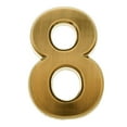 thumbnail image 2 of Golden Self Door Number Sign Plaque Sticky Numeric Digit ,, 2 of 7