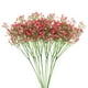 thumbnail image 1 of Uxcell 12Pcs Flores Artificiales Falsas a Granel, Ramo de Flores Artificiales de PU con Tallos, Rosa, 1 of 6