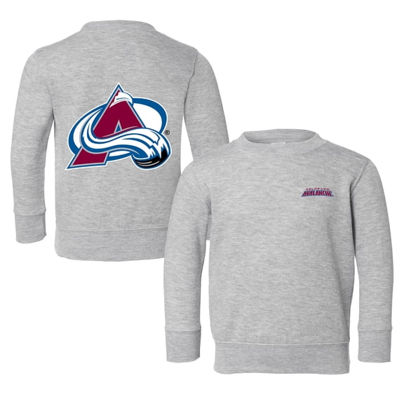 Toddler Chad & Jake Heather Gray Colorado Avalanche Pullover Sweatshirt