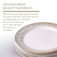 thumbnail image 5 of DISPOSABLE PLASTIC SIDE PLATES 7.5" Gold Mist 20 pc, 5 of 5