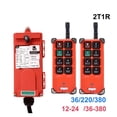 thumbnail image 3 of F21-E1B VHF/UHF Industrial Wireless Radio Crane Remote Control 2 Transmitters 1 Receiver For Hoist Crane Lift ,Stability, 3 of 7