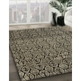 thumbnail image 3 of Ahgly Company Machine Washable Indoor Rectangle Abstract Light French Beige Brown Area Rugs, 3' x 5', 3 of 7