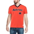 thumbnail image 1 of Mitchell & Ness - Camiseta adornada para hombre de los Astros de Houston, naranja, XXL, 1 of 1