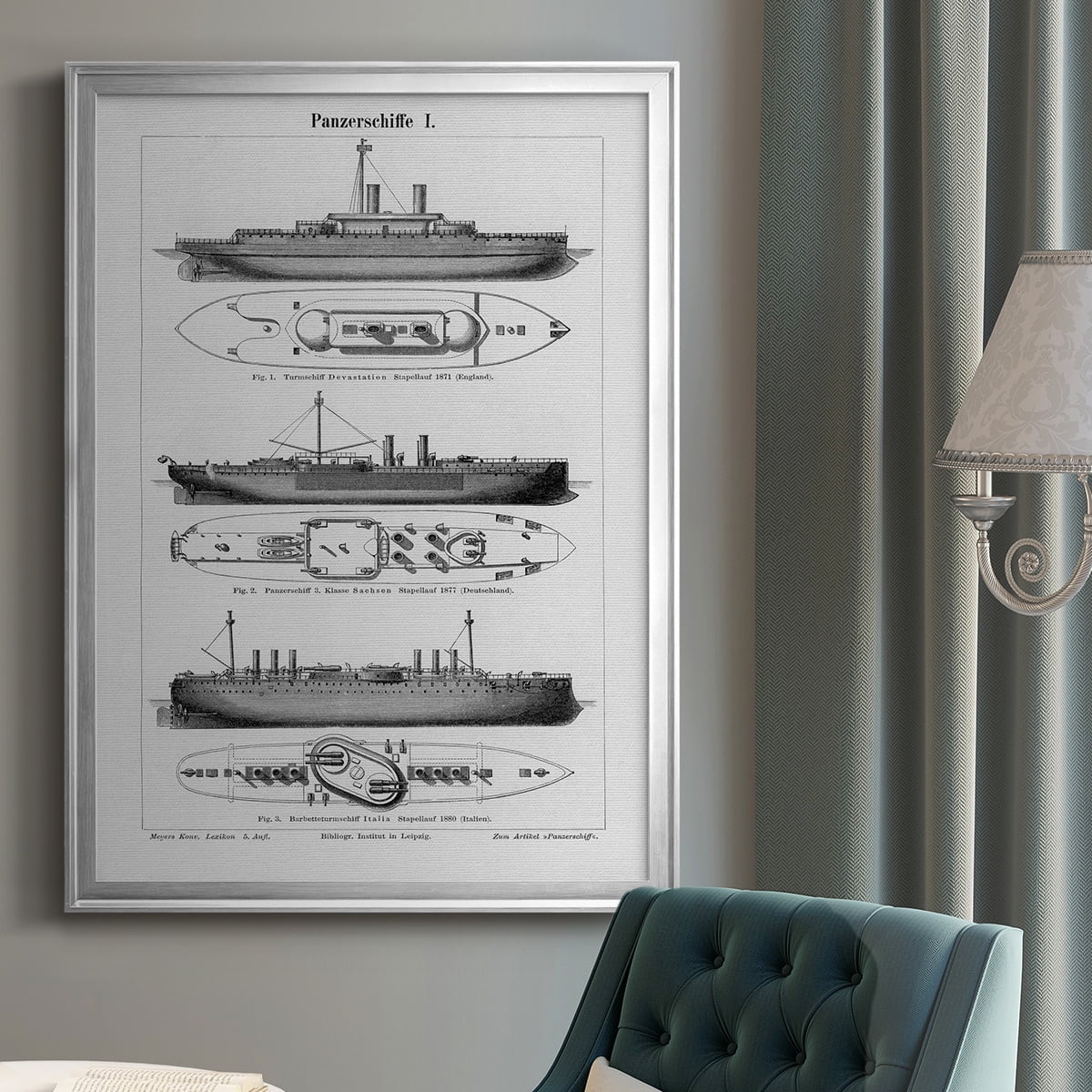 Industrial Ship Premium Classic Framed Print - Ready to Hang