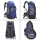 thumbnail image 3 of Bolsa de dos hombros Mochila de senderismo de 50L, mochila resistente al agua para acampar, mochila para mochilero, viajes, senderismo y escalada, 3 of 8