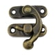 thumbnail image 1 of Kenally Candado antiguo Cerradura de hierro Cerradura de gancho decorativa Cerradura protectora de seguridad Joyería Muebles Accesorios de Herramientas y ferretería Gancho derecho de bronce, 1 of 6