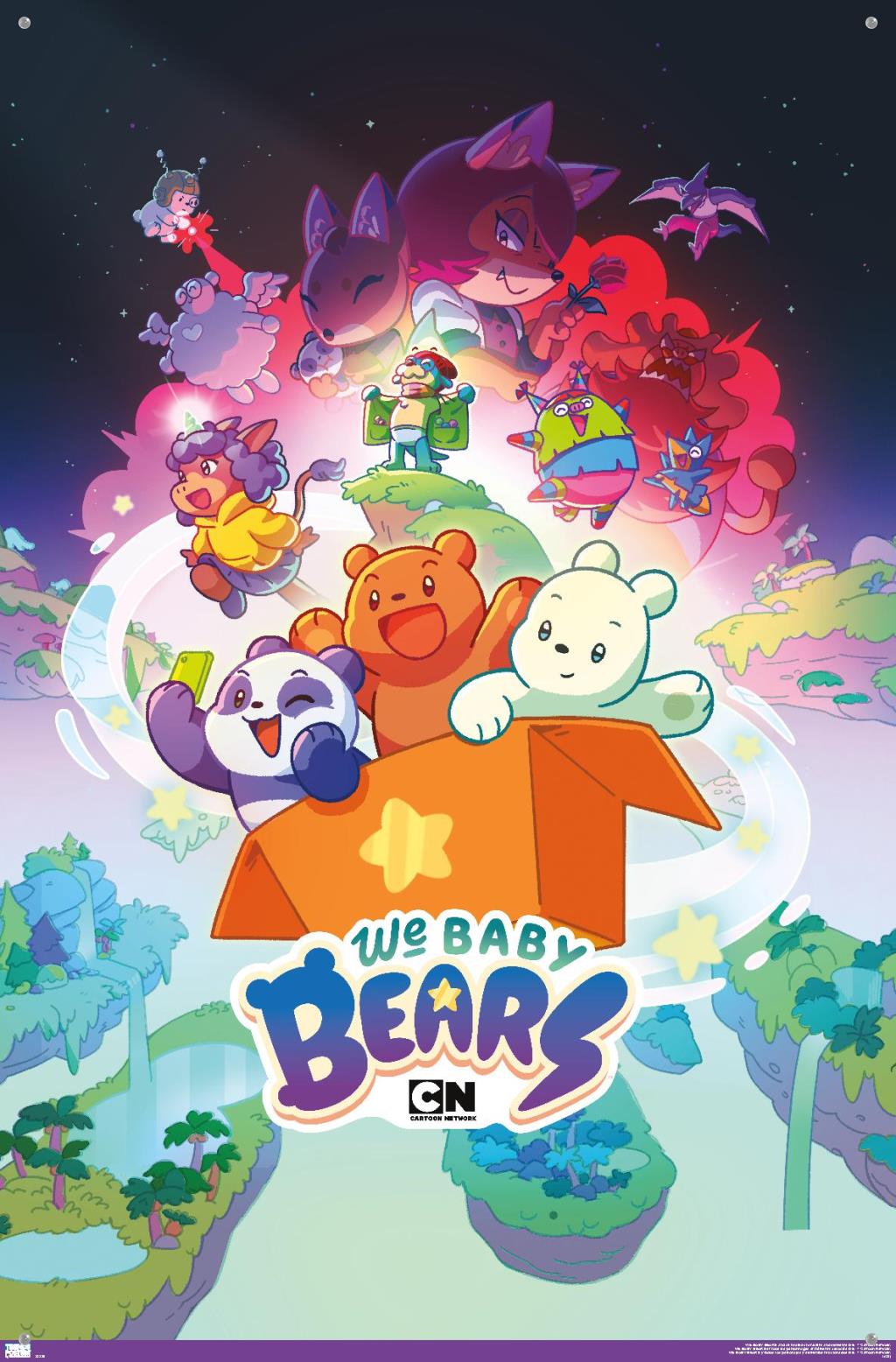 We Baby Bears - Key Art Wall Poster with Pushpins, 22.375" x 34"