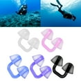 thumbnail image 2 of ROZYARD Reusable Waterproof Swim Nose Clip for Swimming Divings Surfings Swimming Nose Plug Comfortable Silicones Nose Protector, 2 of 12