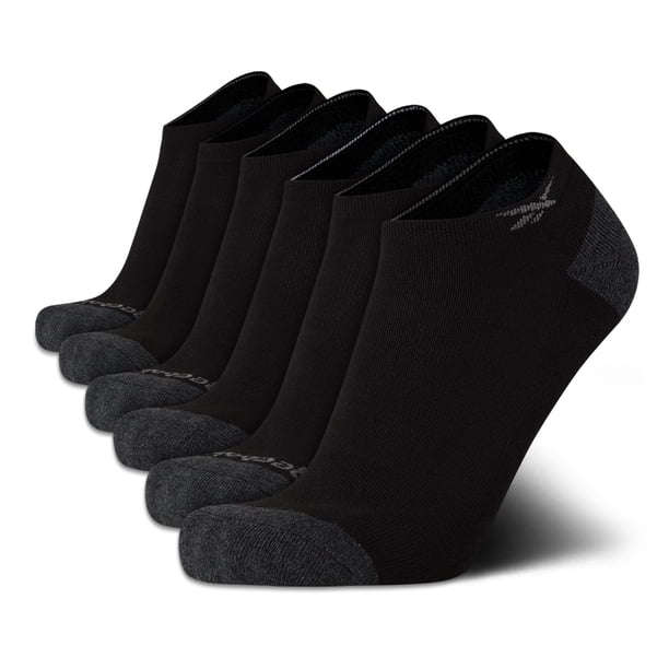 Calcetines Reebok de corte bajo para hombre, paquete de 6 cojines básicos, tallas 6-12,5