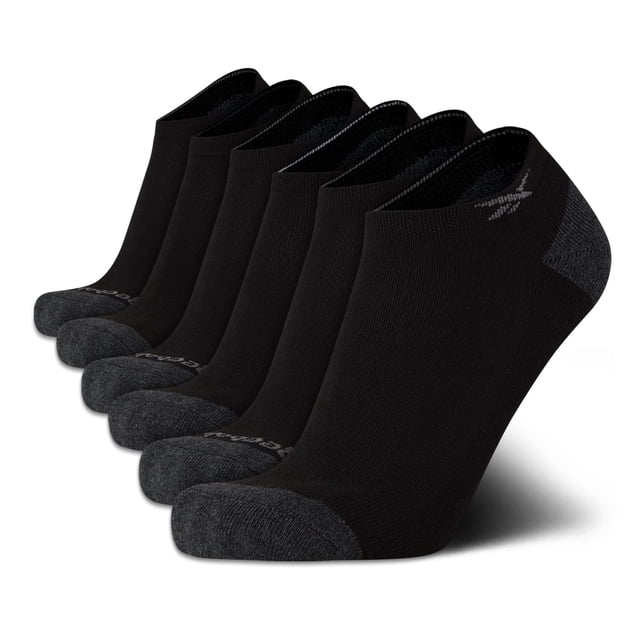 Calcetines Reebok de corte bajo para hombre, paquete de 6 cojines básicos, tallas 6-12,5