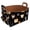 Multicolor 3, variant on Cactus Print Storage Basket Collapsible Storage Bin, PU Foldable Basket Convenient Box Storage Organizer with Handles for Shelves Office Bedroom Closet Nursery Toys Laundry