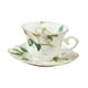thumbnail image 2 of Taza de café de cerámica, tazas de té, adornos, regalos de Valentín, taza y platillo de arte latte, taza de para uso comercial, cafeterí, 2 of 9