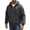 Dark Gray#, variant on Eygvbb Men's Quarter Zip Hoodie Long Sleeve Pullover Sweatshirt With Zipper Pockets Drawstring Hood Loose Fit Versatile Trendy Casual Top