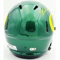thumbnail image 4 of Dillon Gabriel Autographed Oregon Ducks Green Full Size Speed Replica Helmet Beckett BAS Witness 235763, 4 of 5