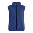 thumbnail image 4 of HAiming Fleece Vest for Women Sleeveless Lightweight Comfy Solid Color Casual Jackets Fall Winter Outdoors Sweaters, 4 of 9