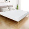 thumbnail image 3 of FDW Matelas en Mousse Mémoire Gel de 6 Pouces, Fermeté Moyenne, Certifié CertiPUR-US, Soulagement de la Pression, Blanc, 3 of 7