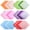 Color 3, variant on 40Pcs Fabric Strips Roll Floral Print Fabric Patchwork Roll Cotton Fabric Quilting Strips Cuttable Quilting Fabric Roll Fabric Jelly Roll for DIY Crafts Sewing,39.37*2.56in