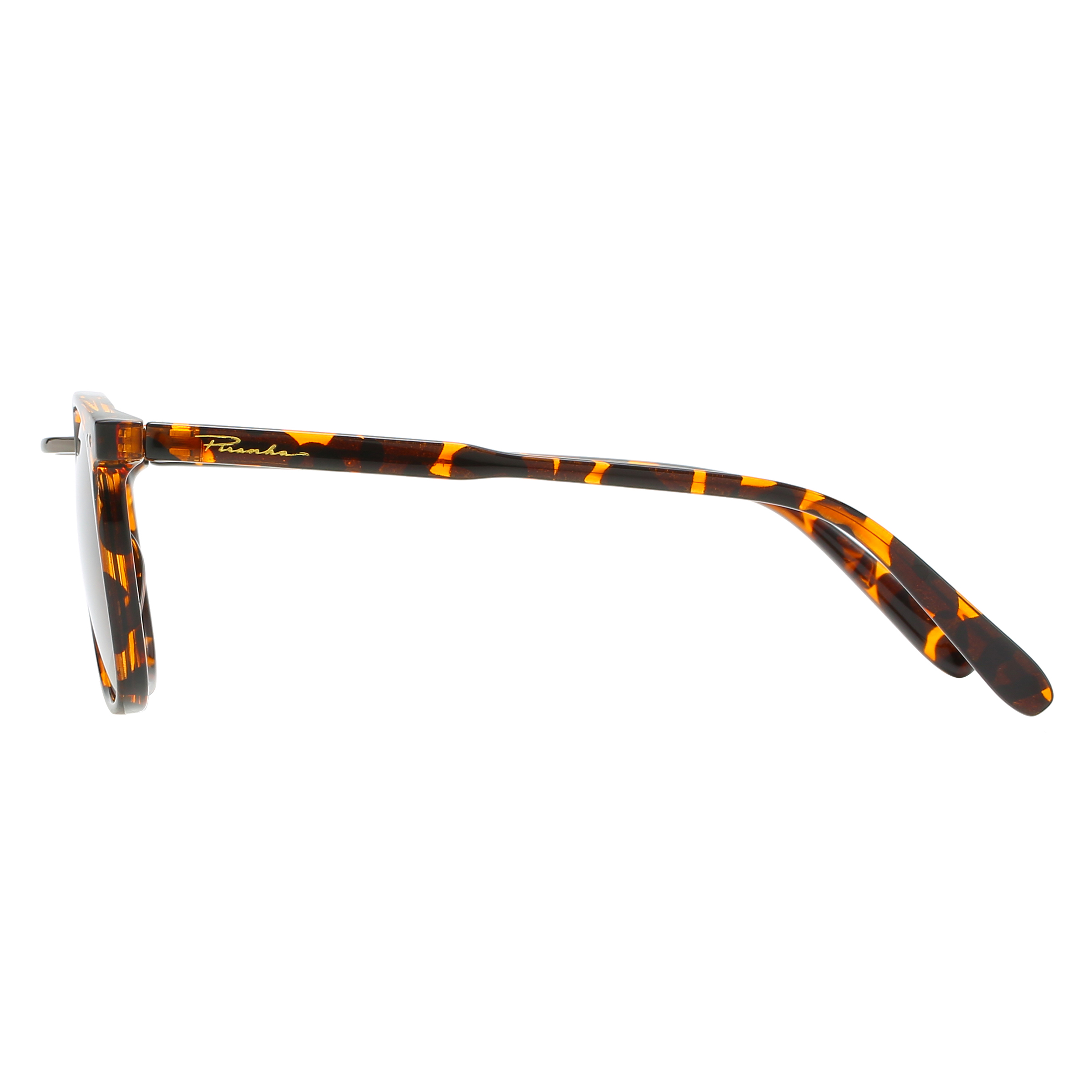 Piranha Eyewear Durado Round Demi Women's Sunglasses with Brown Polarized Lens - image 3 of 4