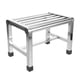 thumbnail image 1 of Taburete de ducha de acero inoxidable: Banco de baño impermeable y antideslizante - Reposapiés de baño, asiento de afeitado portátil para spa - Silla de bañera - Soporte para plantas, 1 of 6