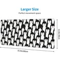 thumbnail image 3 of Cute Penguin Gaming Mouse Pad Penguins Large Mouse Pad (31.5x11.8 Inch) Non-Slip Rubber Base Large Desk Mat Desk Protector for Home Office Gaming Work, 3 of 6