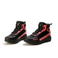 thumbnail image 4 of Breathable Motorcycle Boots for All Seasons - Unisex Motorcycle Cycling Shoes,Red,40, 4 of 13