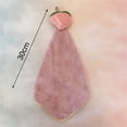 thumbnail image 7 of Vnanda Hanging Hand Towel Children Towels Soft Coral Velvet Absorbent Dishcloth Ultra Absorbent Fast Drying Hang Towel for Kitchen Bathroom, 7 of 7