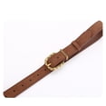 thumbnail image 4 of Athosline Mens Reversible Leather Belt, 35mm,One Belt Reverse For 2 Sides, Light Brown+Dark Brown,130cm,Recortable, 4 of 8