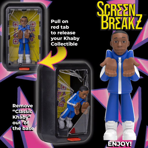 ScreenBreakZ Khaby Lame Collectible Figures, Classic Khaby, Unique