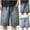 Style5-Blue mens shorts, variant on Mceream Men Baggy Denim Bermuda Shorts Y2K Wide Leg Knee Length Denim Short Pants Casual Knee Length Jean Jorts with Pockets Blue XXL