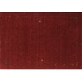 thumbnail image 1 of Ahgly Company Indoor Rectangle Abstract Brown Contemporary Area Rugs, 6' x 9', 1 of 1