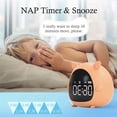 thumbnail image 4 of Reloj despertador para niños, despertador para dormitorio de niños y niñas, lindo reloj despertador para dormitorio de niños, 4 of 5