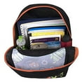 thumbnail image 6 of 15 Inch Fun Printed Backpack with Front Zippered Pockets in Construction Trucks, 6 of 6