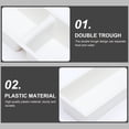 thumbnail image 3 of 2pcs Poultry Feeder Bird Pigeon Food Box Chicken Feeding Bucket Farming Tool, 3 of 6