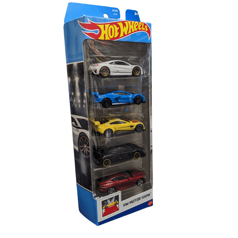 Hot Wheels 5 pack HW Motor Show - Walmart.com