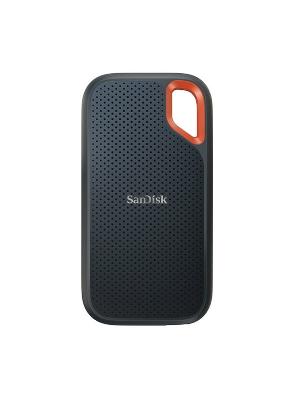 SanDisk 1TB Extreme External Portable SSD - Up to 1050MB/s - USB-C, USB 3.2 Gen 2 - SDSSDE61-1T00-AW25