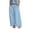 Sky Blue, variant on CPNG Girls Baggy Casual Sweatpants Solid Color Sweat Pants Elastic High Waist Comfortable Cool and Breathable Drawstring Joggers(Yellow,10-11 Years)