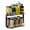 Clear/Carbon, variant on madesmart Two Level Spice Organizer, Cabinet Collection Maximizes Vertical Space, Removable Soft-Grip Lining, Dual Handles & BPA-Free, Small, Grey