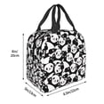 thumbnail image 3 of Disketp Cute Panda (3) Bolsa Térmica para Almuerzo para Hombre y Mujer, Ideal para Trabajo, Senderismo y Picnic, 3 of 8