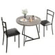 thumbnail image 1 of Lugar Pequeño. Juego de Mesa de Comedor de 3 Pzas para 2, Mesa de Cocina con Juego de Sillas, Mesa de Comedor de Metal de Granja para Comedor, 1 of 40